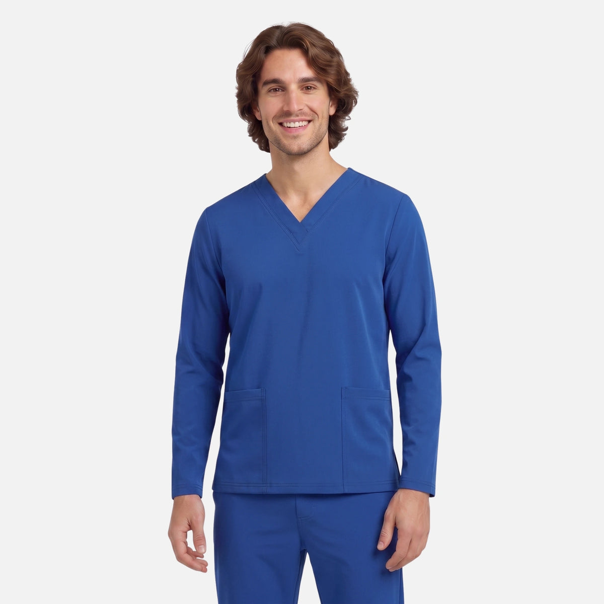 Top Manga Larga Hombre | 2 Pockets