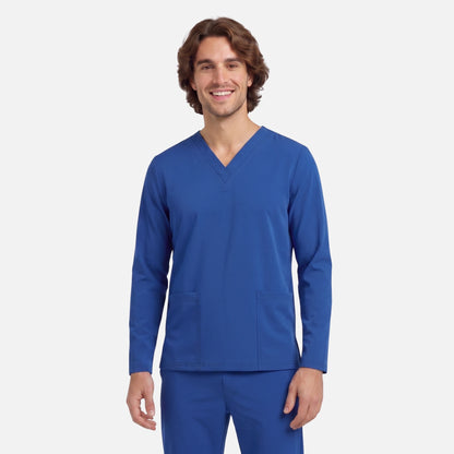 Top Manga Larga Hombre | 2 Pockets