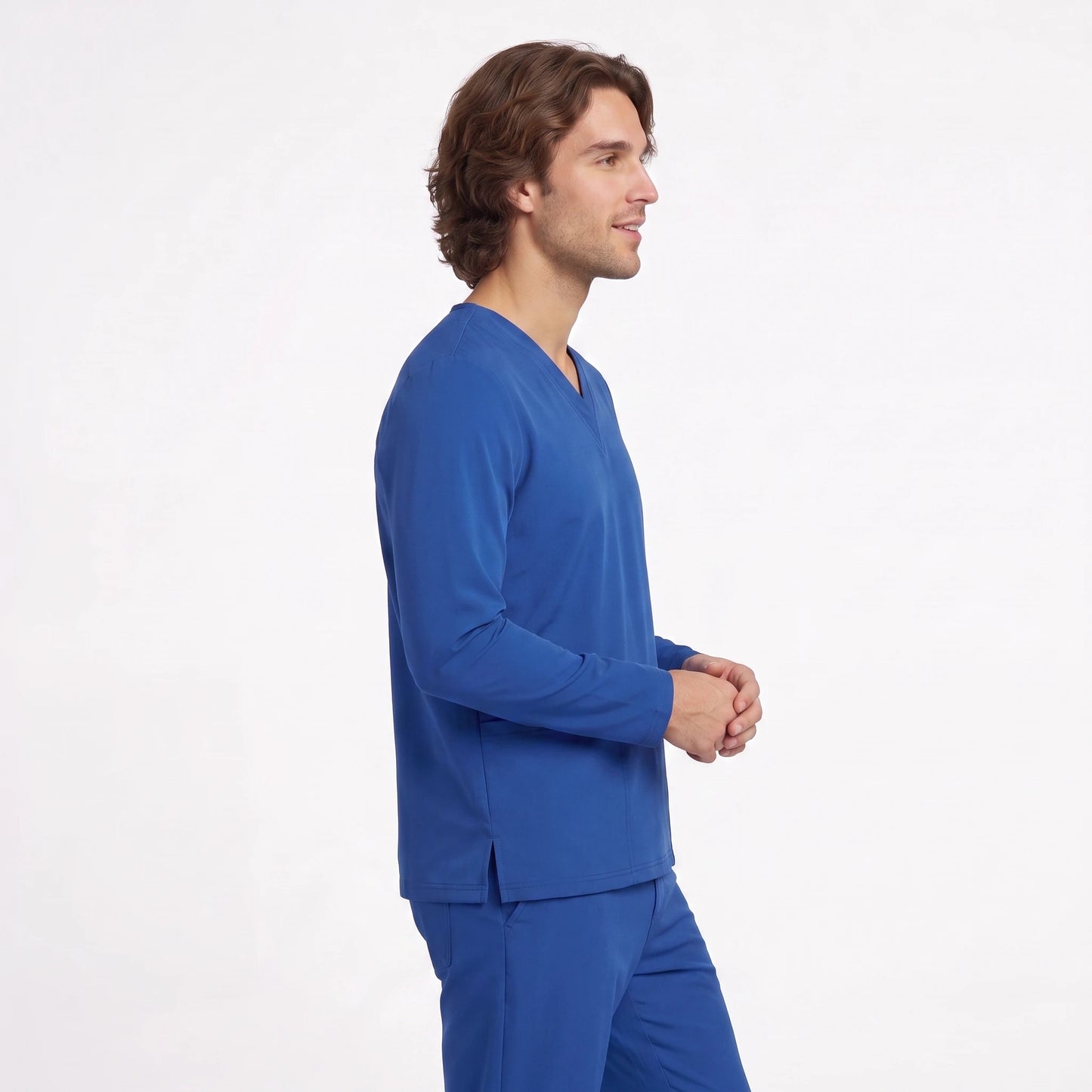 Top Manga Larga Hombre | 2 Pockets