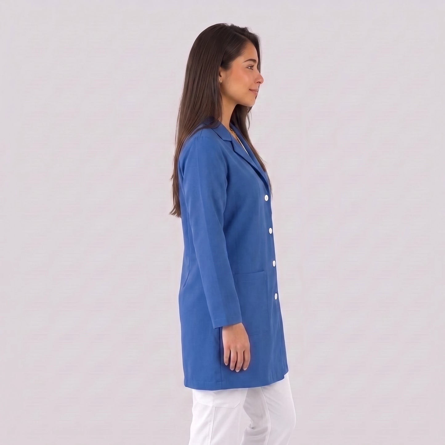 Bata Corta Essential Mujer | 3 Pockets