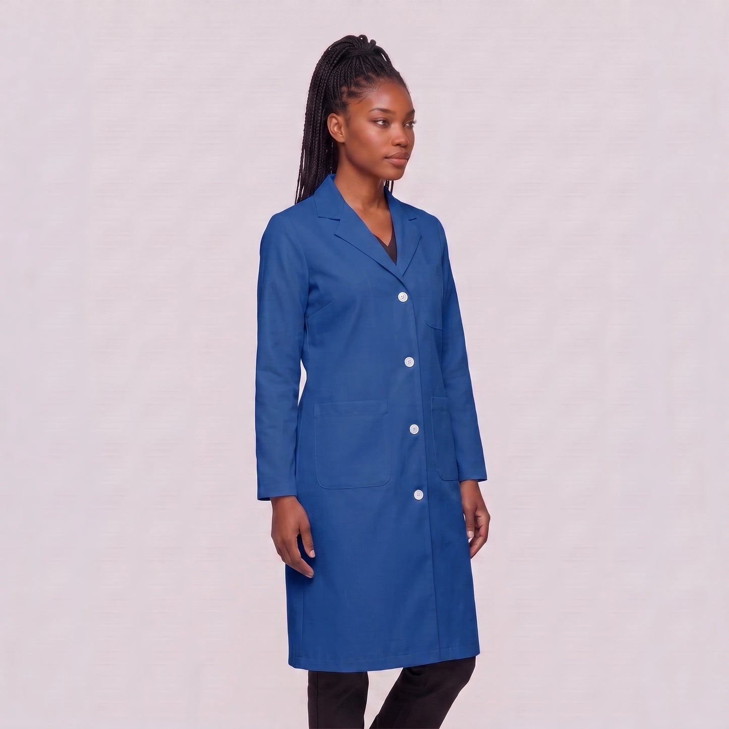 Bata Larga Essential Mujer | 3 Pockets