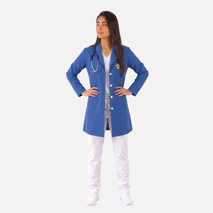 Bata Corta Essential Mujer | 3 Pockets