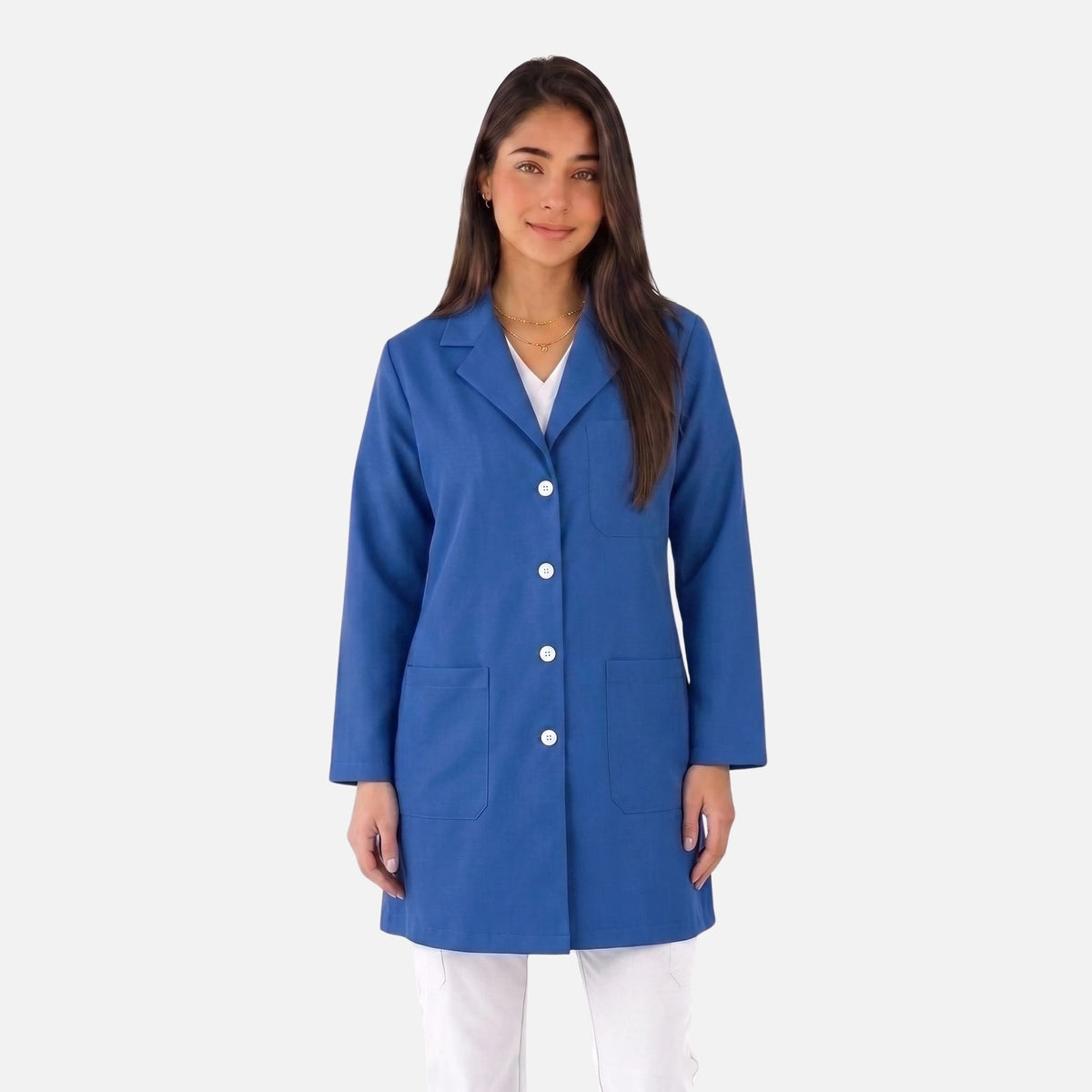 Bata Corta Essential Mujer | 3 Pockets