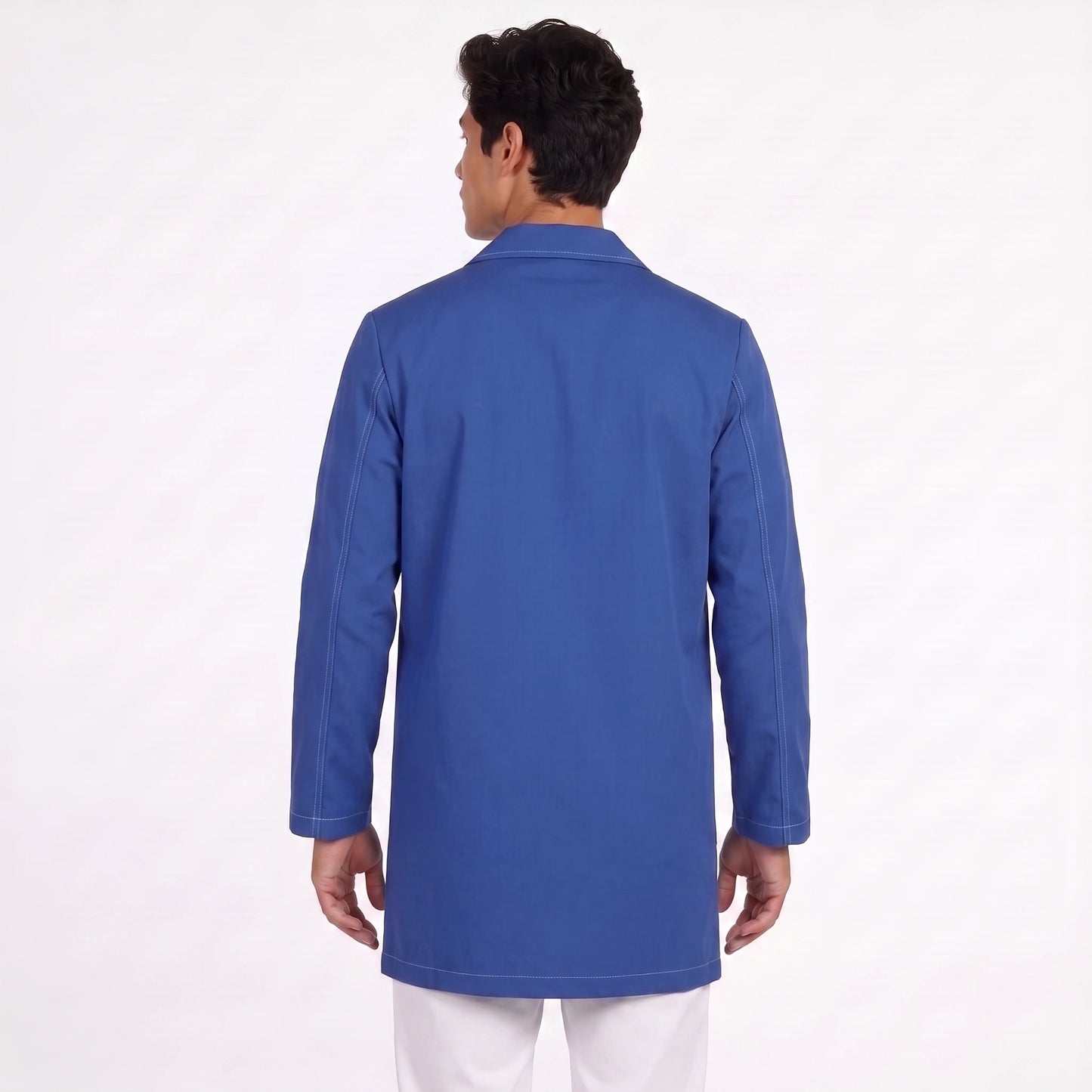 Bata Corta Pespunte Hombre | 3 Pockets