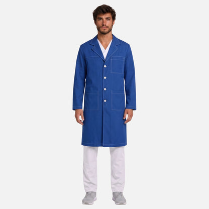 Bata Larga Pespunte Hombre | 3 Pockets