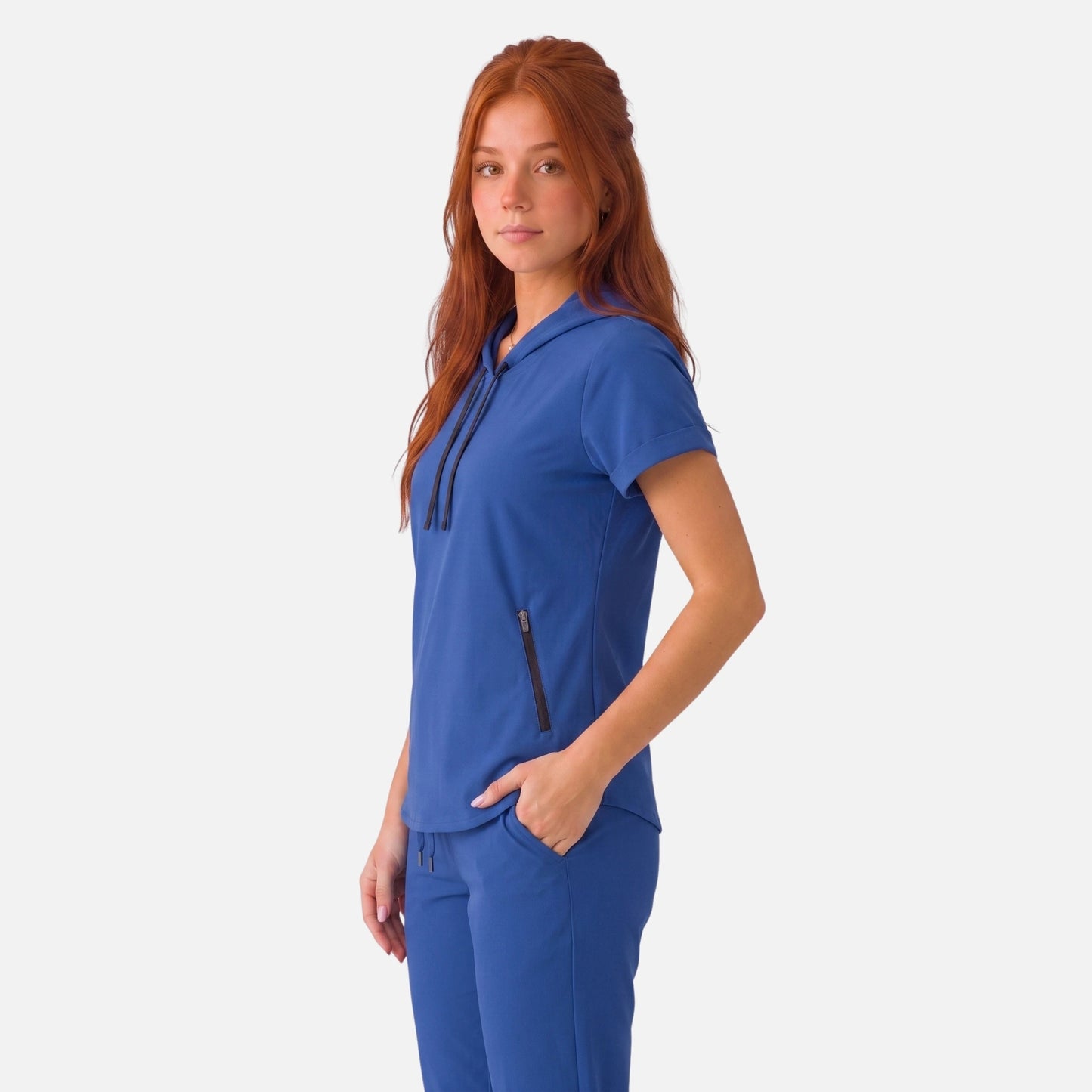 Top Hoodie Mujer | 2 Pockets