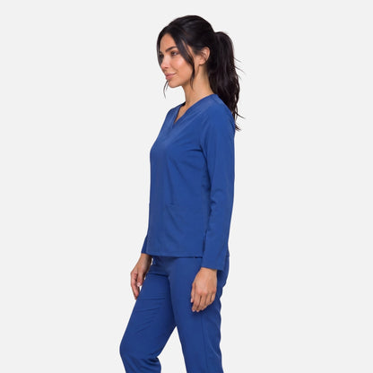 Top Manga Larga Mujer | 2 Pockets
