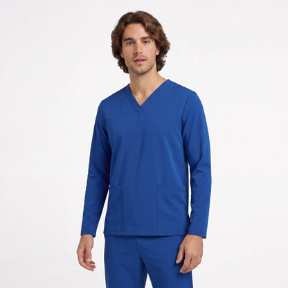 Top Manga Larga Hombre | 2 Pockets