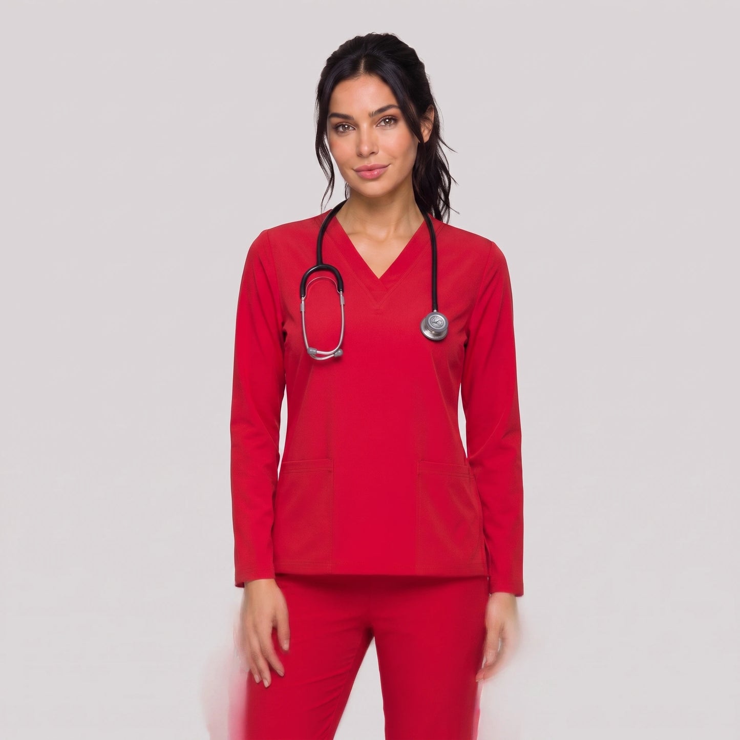 Top Manga Larga Mujer | 2 Pockets