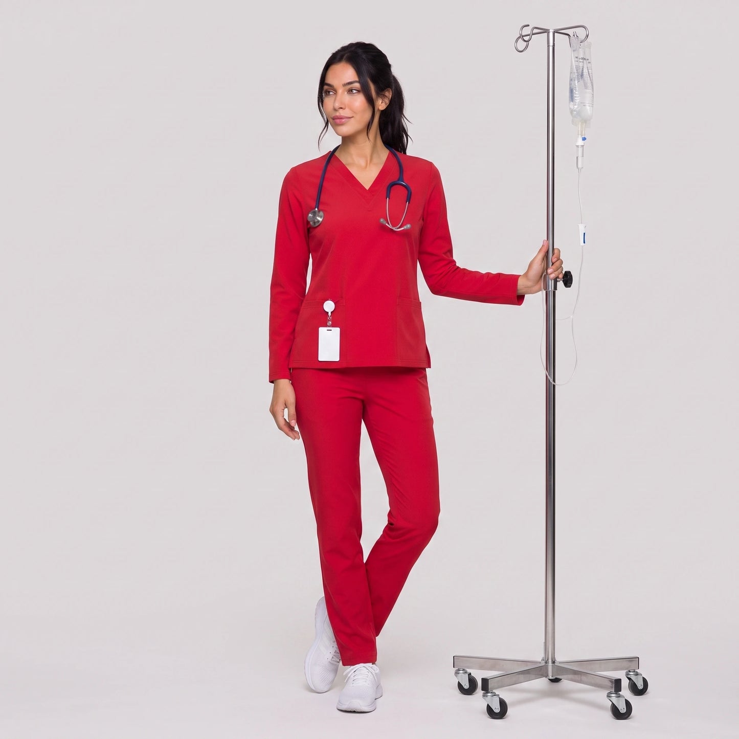 Top Manga Larga Mujer | 2 Pockets