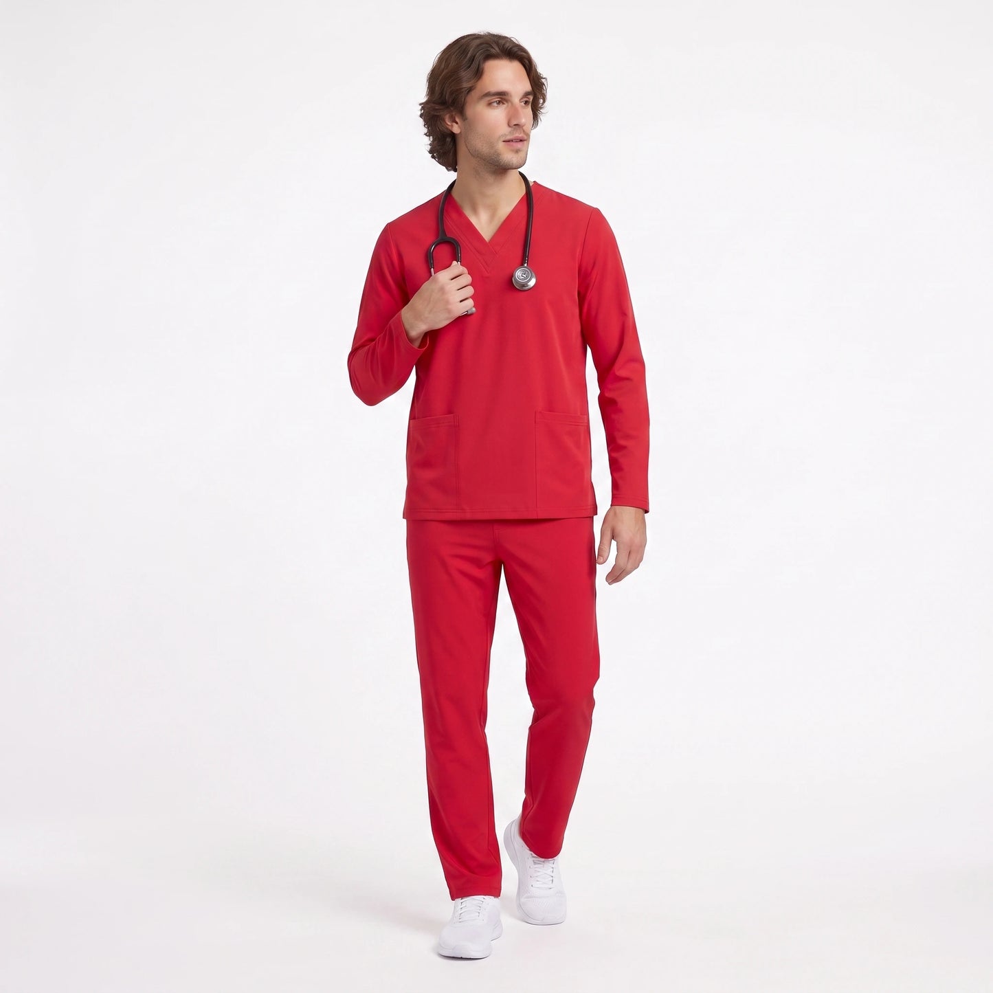 Top Manga Larga Hombre | 2 Pockets