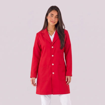 Bata Corta Essential Mujer | 3 Pockets