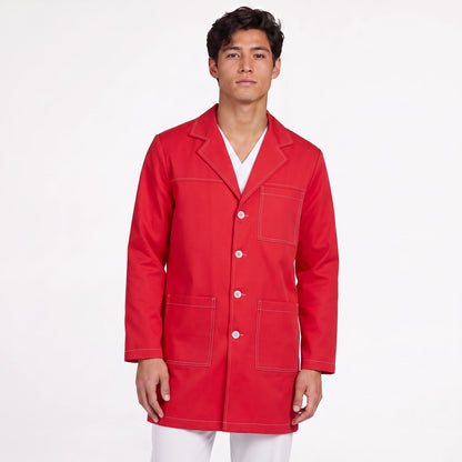 Bata Corta Pespunte Hombre | 3 Pockets
