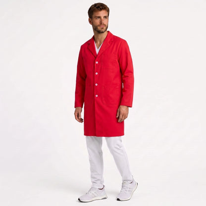 Bata Larga Essential Hombre | 3 Pockets