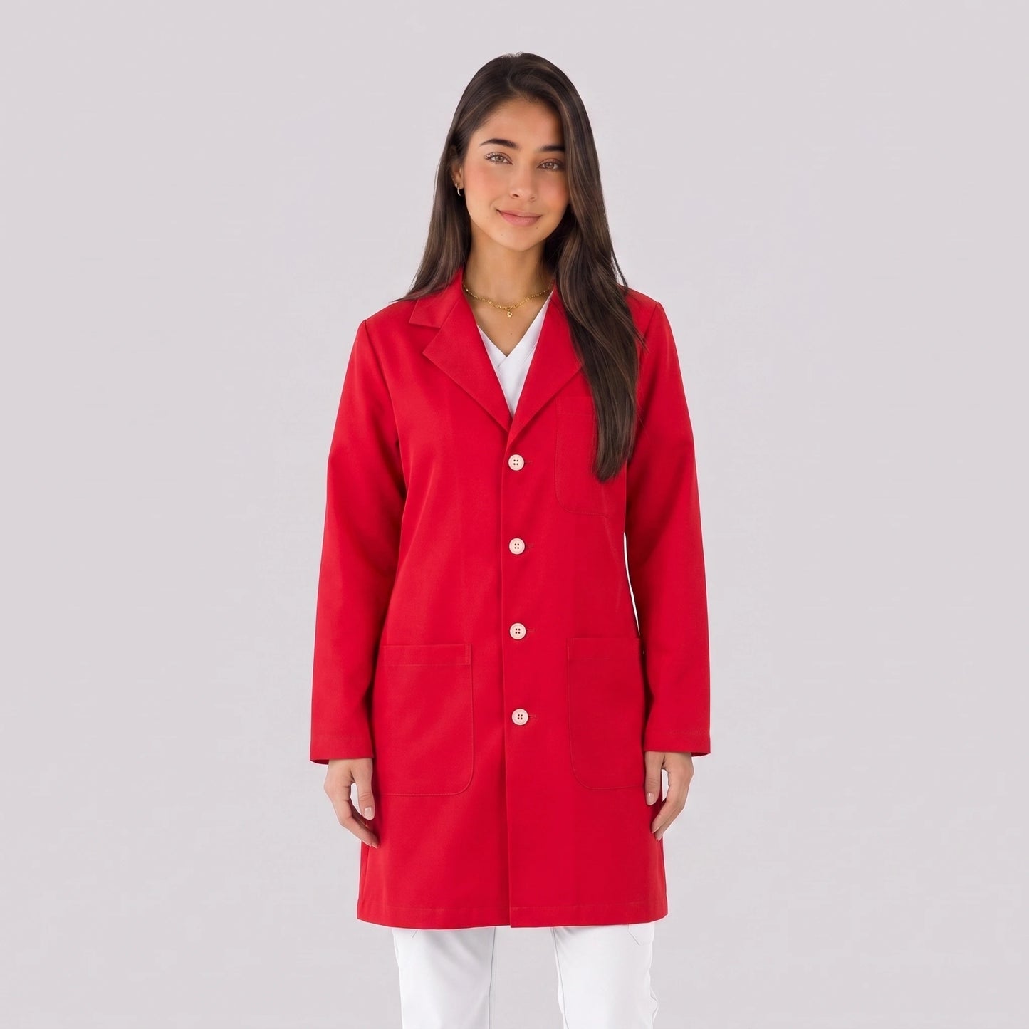 Bata Corta Essential Mujer | 3 Pockets