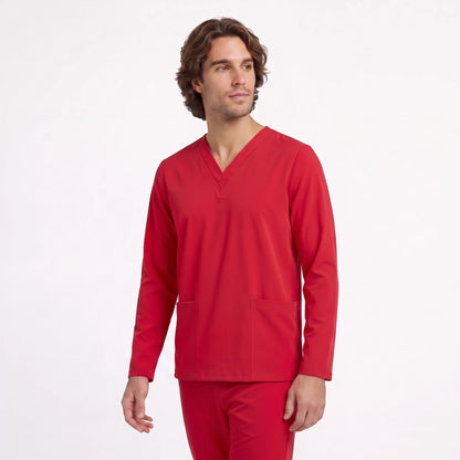 Top Manga Larga Hombre | 2 Pockets