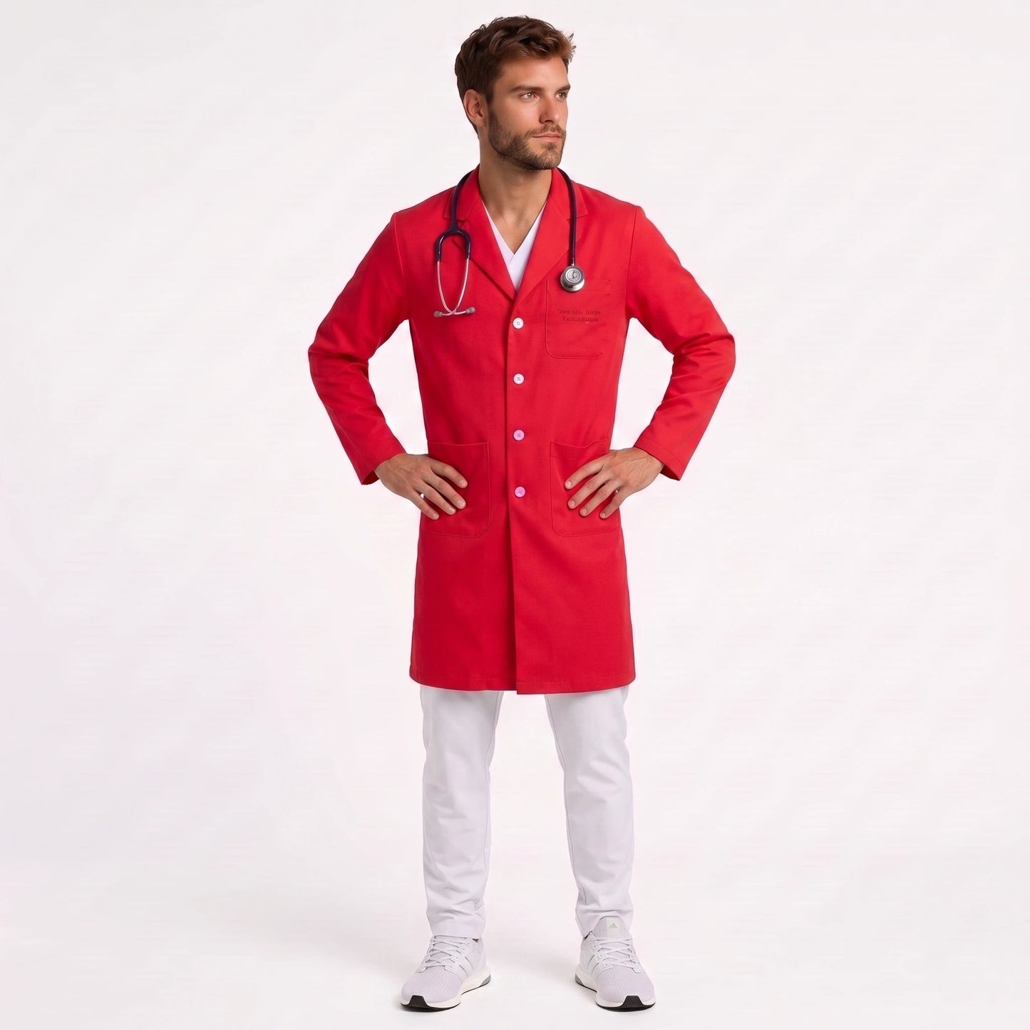 Bata Larga Essential Hombre | 3 Pockets