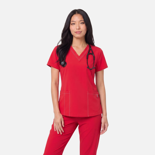 Top Pespunte Mujer | 3 Pockets