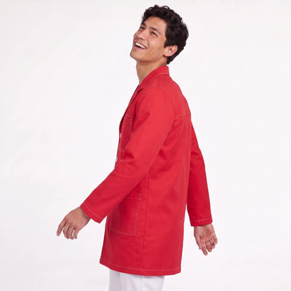 Bata Corta Pespunte Hombre | 3 Pockets