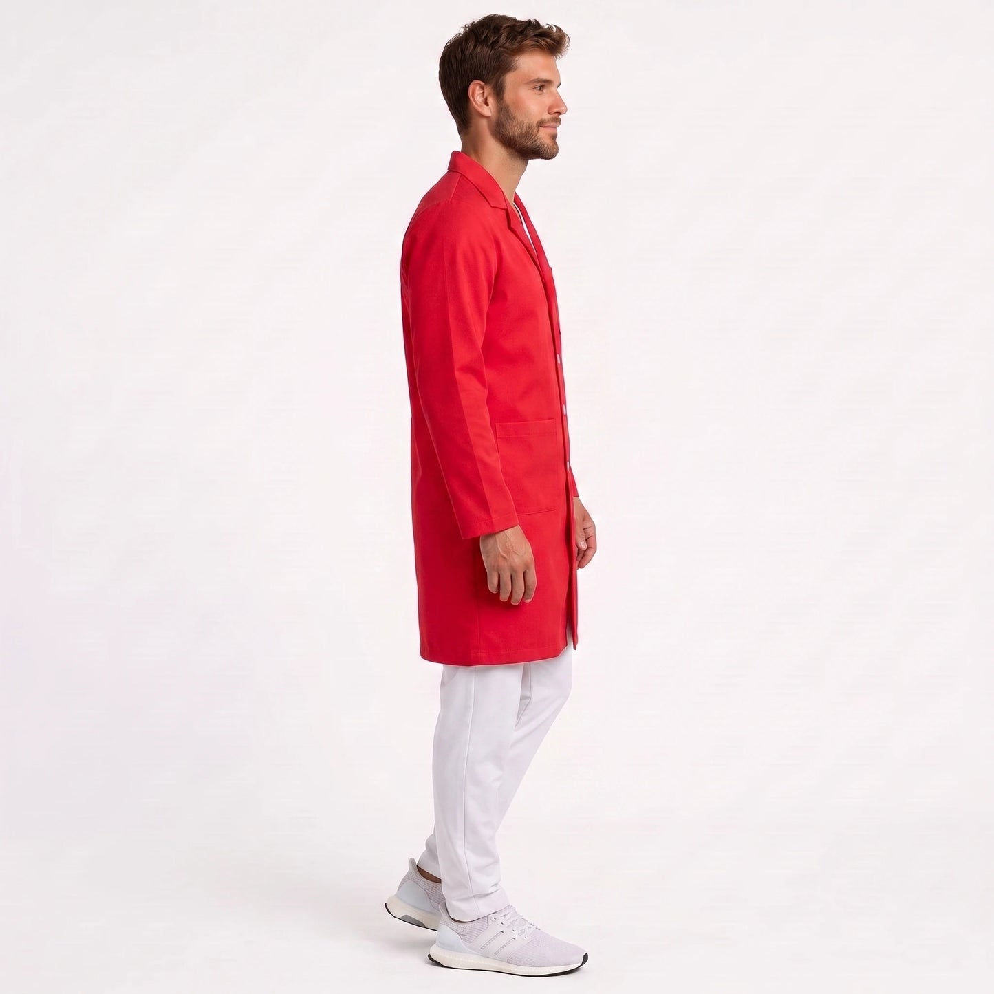 Bata Larga Essential Hombre | 3 Pockets