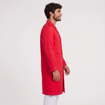 Bata Larga Pespunte Hombre | 3 Pockets