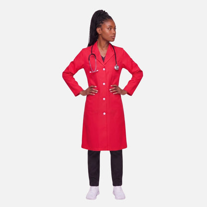 Bata Larga Essential Mujer | 3 Pockets