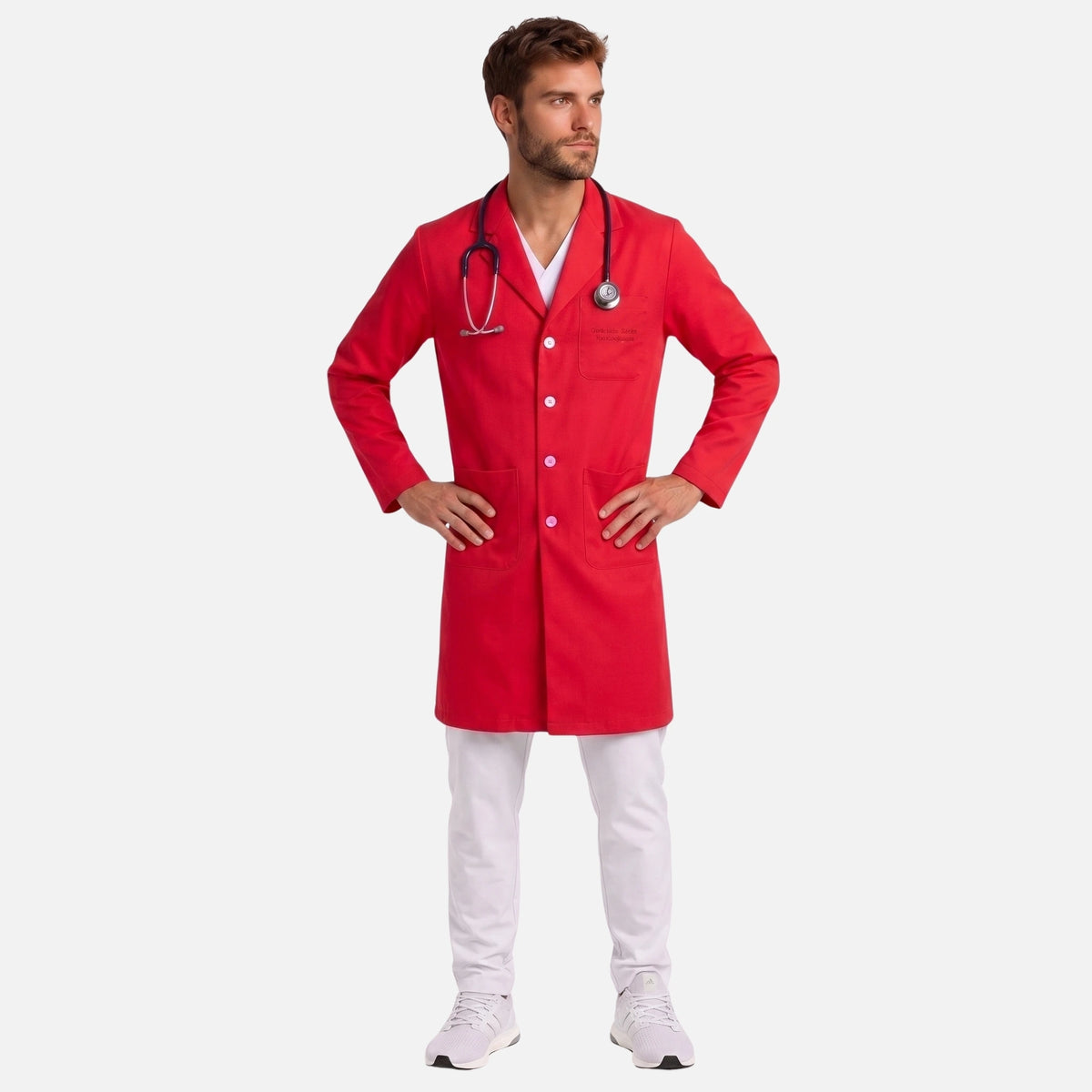 Bata Larga Essential Hombre | 3 Pockets