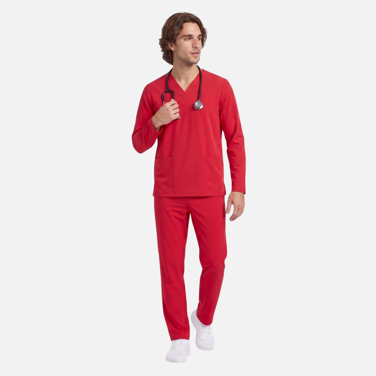 Top Manga Larga Hombre | 2 Pockets