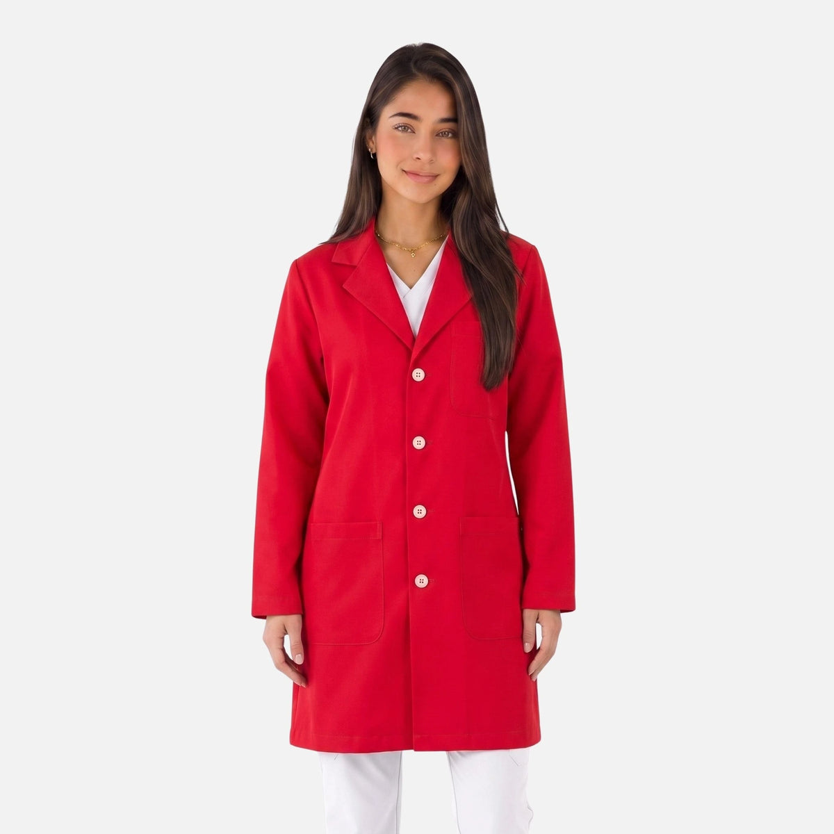Bata Corta Essential Mujer | 3 Pockets