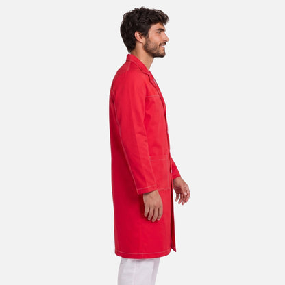 Bata Larga Pespunte Hombre | 3 Pockets