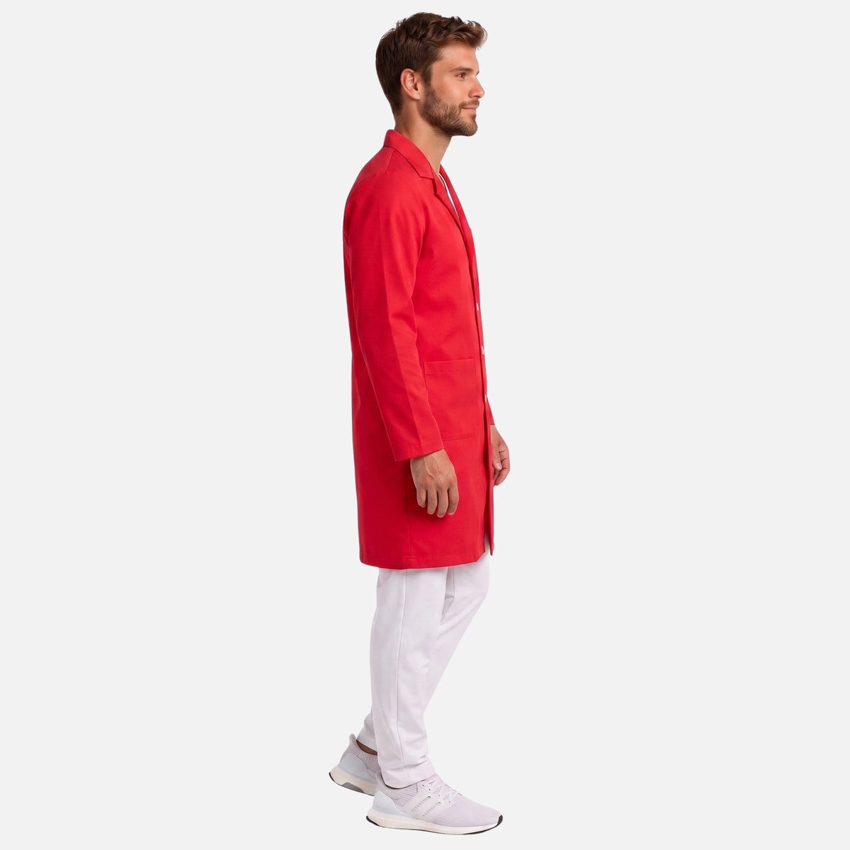 Bata Larga Essential Hombre | 3 Pockets