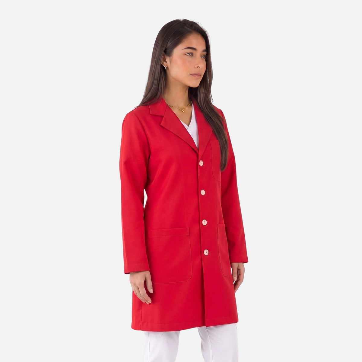 Bata Corta Essential Mujer | 3 Pockets