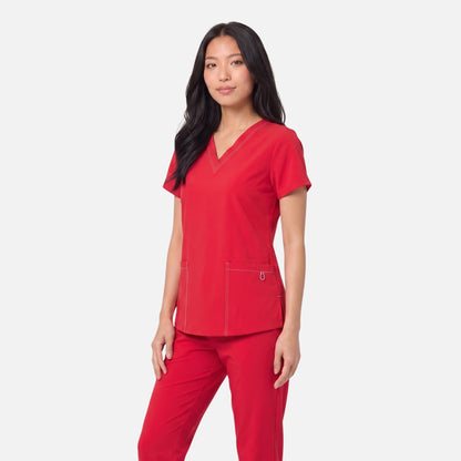 Top Pespunte Mujer | 3 Pockets