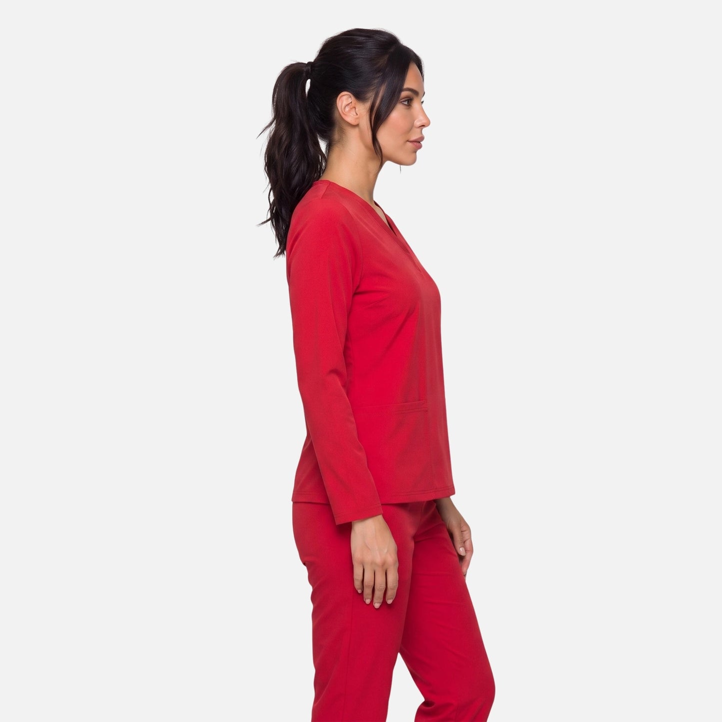 Top Manga Larga Mujer | 2 Pockets