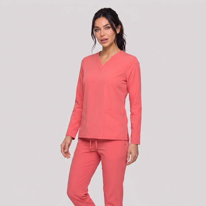 Top Manga Larga Mujer | 2 Pockets