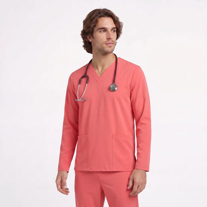 Top Manga Larga Hombre | 2 Pockets