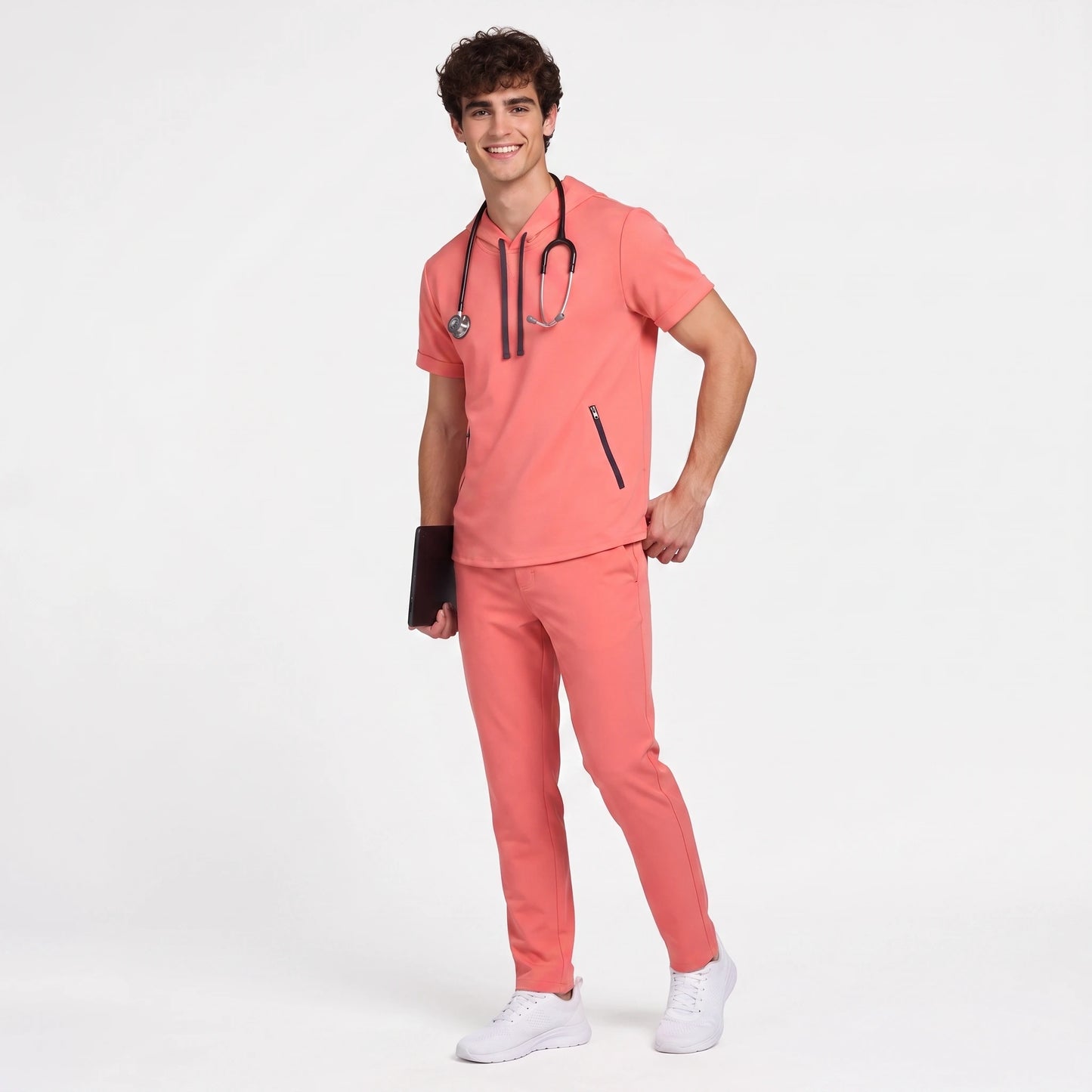 Top Hoodie Hombre | 2 Pockets