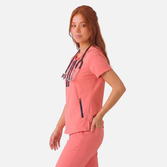 Top Hoodie Mujer | 2 Pockets