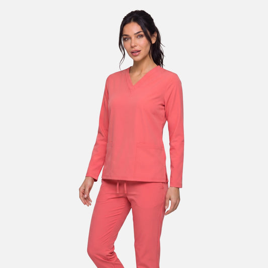 Top Manga Larga Mujer | 2 Pockets