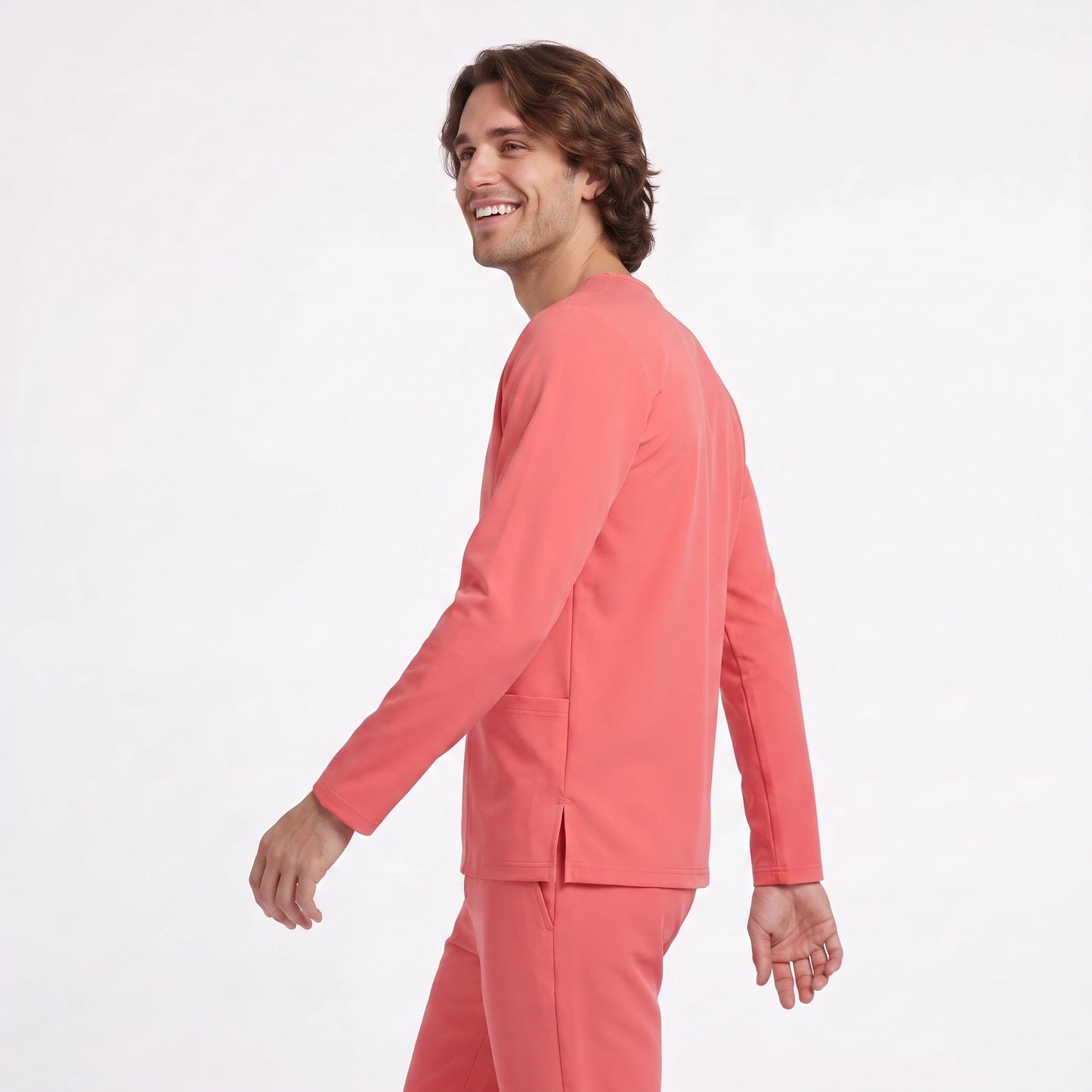 Top Manga Larga Hombre | 2 Pockets