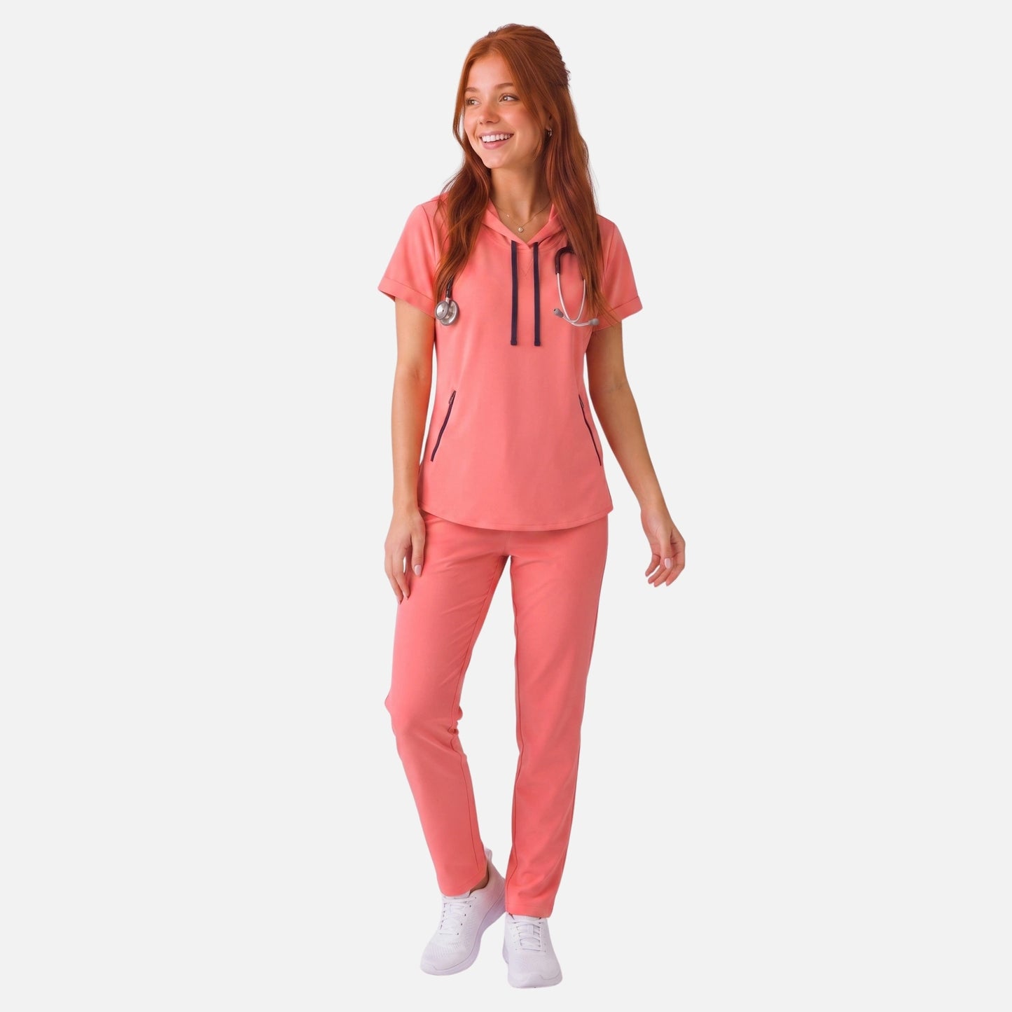 Top Hoodie Mujer | 2 Pockets