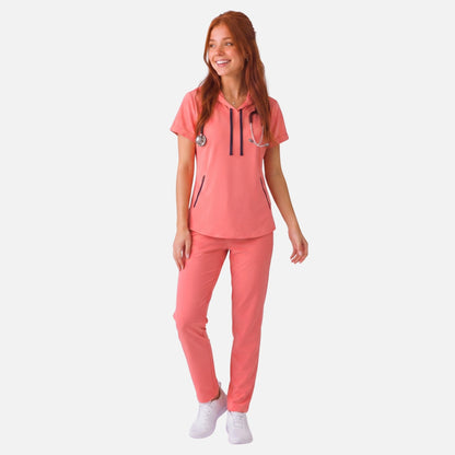 Top Hoodie Mujer | 2 Pockets