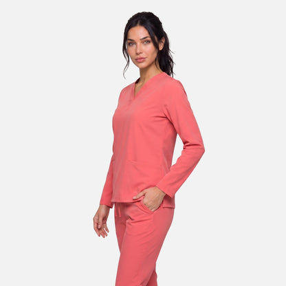 Top Manga Larga Mujer | 2 Pockets