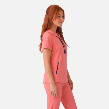 Top Hoodie Mujer | 2 Pockets