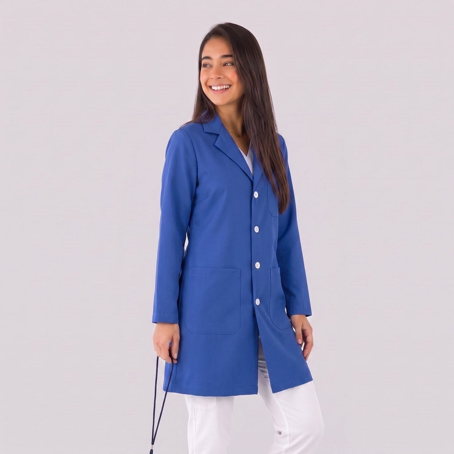 Bata Corta Essential Mujer | 3 Pockets