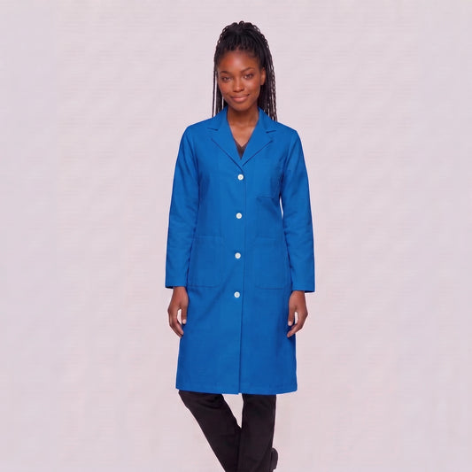 Bata Larga Essential Mujer | 3 Pockets