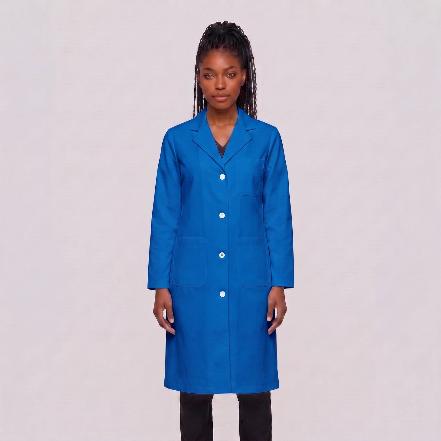 Bata Larga Essential Mujer | 3 Pockets