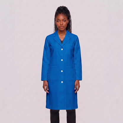 Bata Larga Essential Mujer | 3 Pockets