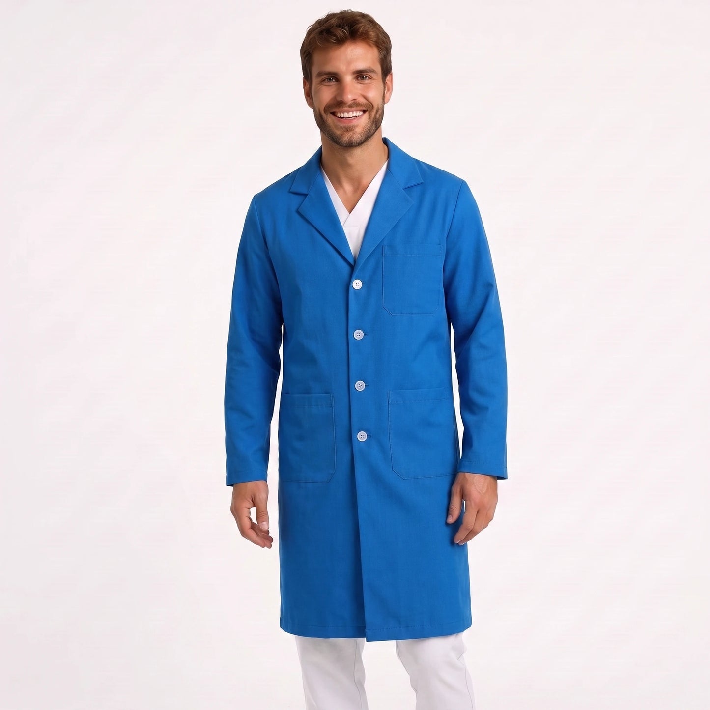 Bata Larga Essential Hombre | 3 Pockets