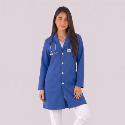 Bata Corta Essential Mujer | 3 Pockets